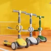 2-in-1 Sit & Stand Scooter with Foldable Design, Adjustable Seat