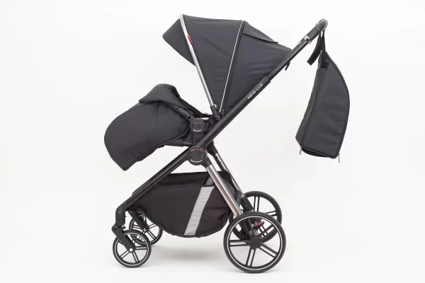 Reversible and Foldable Baby Stroller Baby Pram with Big Wheels, Wholesale - 图片 2