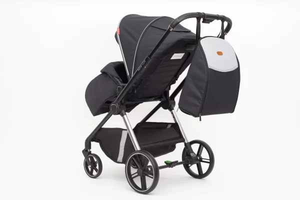 Reversible and Foldable Baby Stroller Baby Pram with Big Wheels, Wholesale - 图片 4