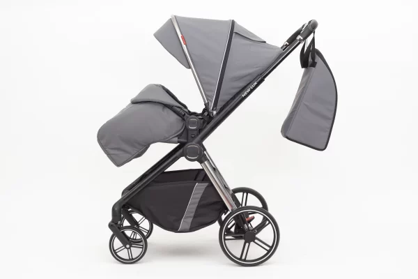 Reversible and Foldable Baby Stroller Baby Pram with Big Wheels, Wholesale - 图片 10