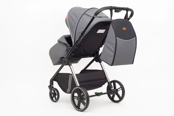 Reversible and Foldable Baby Stroller Baby Pram with Big Wheels, Wholesale - 图片 11