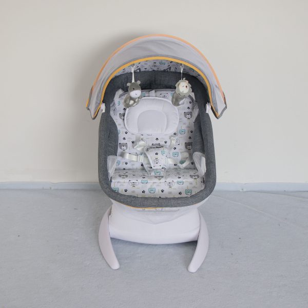 Quiet Electric Baby Rocker – Portable Infant Seat with Adjustable Recline, Wholesale - 图片 7