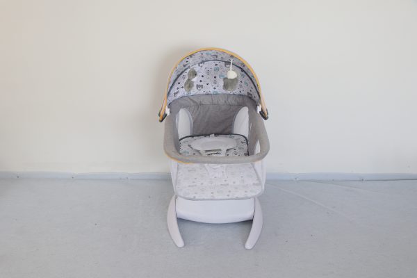 Quiet Electric Baby Rocker – Portable Infant Seat with Adjustable Recline, Wholesale - 图片 3
