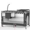 Deluxe Baby Playard Baby Crib Bassinet with Flip-Top Diaper Changer - 图片 2
