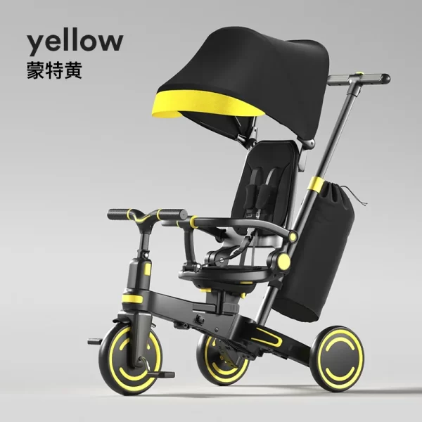 High-Quality Multi-Functional Kids Tricycle, Toddler Bike With Push Handle, Wholesale - 图片 2