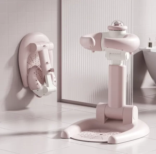 Hot Selling Baby Bath Stand Shower Cartoon Baby Hug Bath Tower, Wholesale