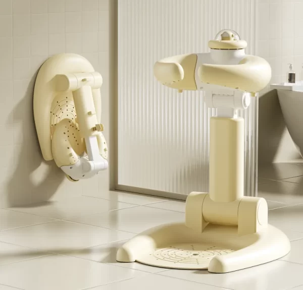 Hot Selling Baby Bath Stand Shower Cartoon Baby Hug Bath Tower, Wholesale - 图片 4