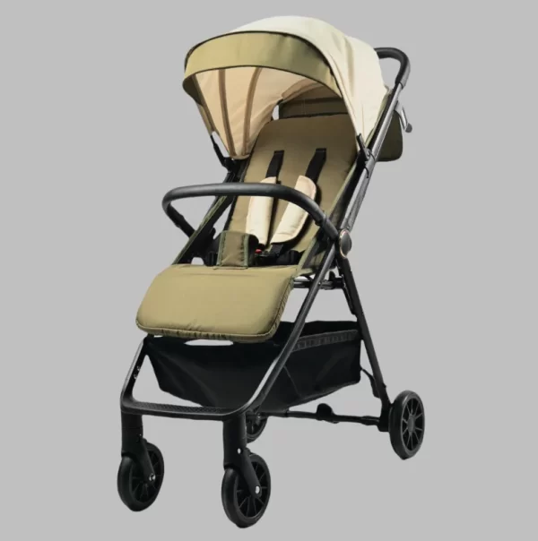 Baby Stroller with Large Canopy, Mesh Side Design