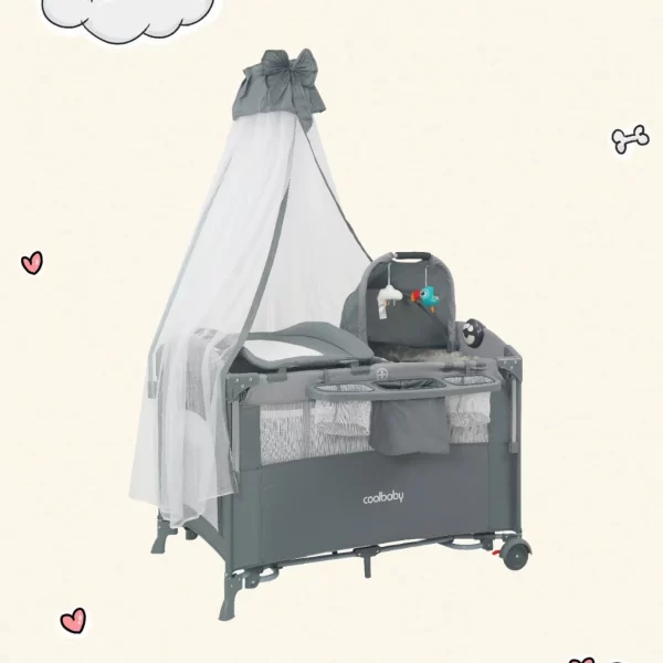 Baby Bassinet, Pack and Play, Bedside Crib Sleeper, Diaper Changer, Wholesale
