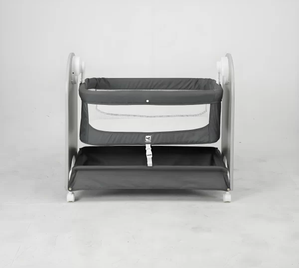 Smart Baby Bassinet with 3-Speed Auto Rocking, Bluetooth Remote - 图片 3