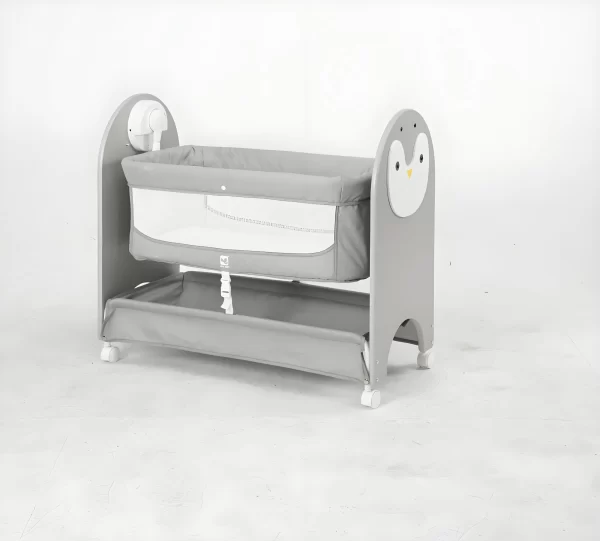 Smart Baby Bassinet with 3-Speed Auto Rocking, Bluetooth Remote - 图片 5