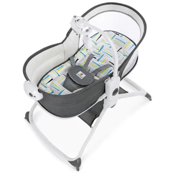 Foldable Multifunctional Baby Crib Baby Swing Cradle Bassinet