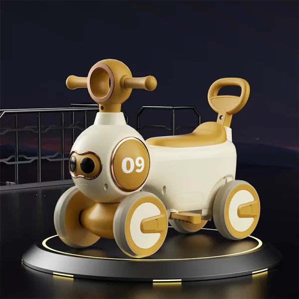 Kids Baby Sliding Walking Car with Push Handle, Wholesale - 图片 6