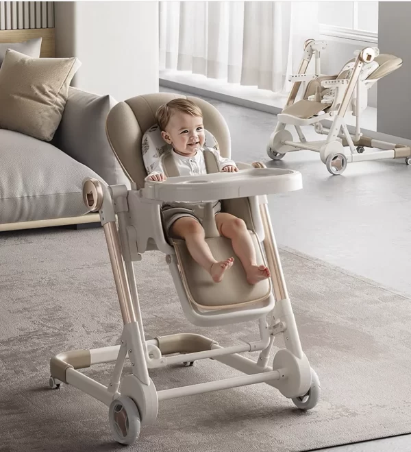 Foldable Adjustable Baby Highchair Portable Non-Slip Base Comfort Seat, Wholesale
