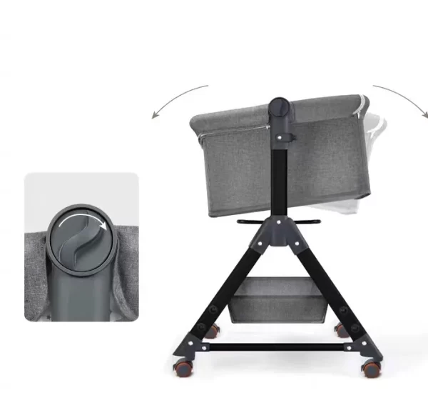 Multi-Functional Baby Rocking Crib Bed Bassinet - 图片 3