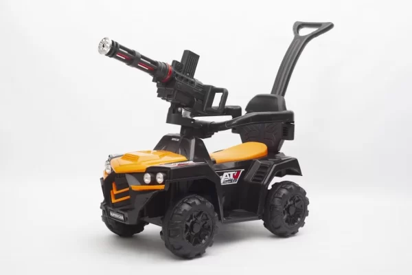 Kids' Electric Ride-On Car – 2-in-1 Motor & Glide Mode, Rotating Gatling Steering, Remote Control - 图片 6