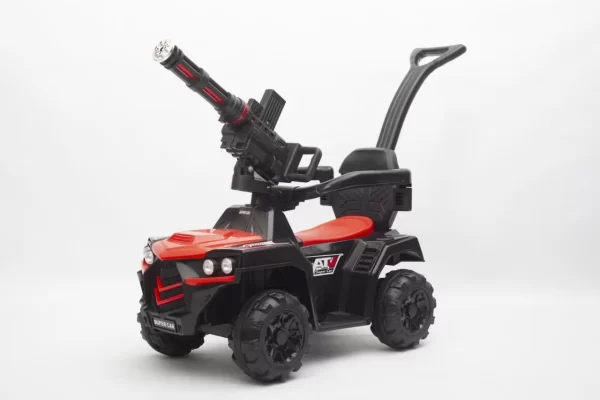 Kids' Electric Ride-On Car – 2-in-1 Motor & Glide Mode, Rotating Gatling Steering, Remote Control