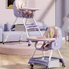 Multifunctional Baby High Chair with Adjustable Height, Wholesale - 图片 2
