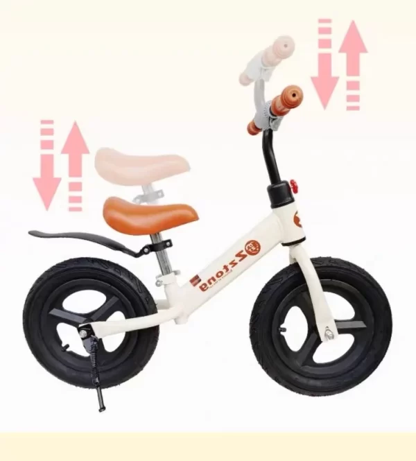 Kids Balance Bike with 360° Rotatable Handlebar, Shock Absorption, Wholesale - 图片 2