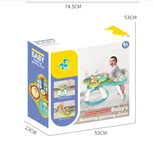 Advanced Baby Walker Rotating with Game Table, Wholesale - 图片 3