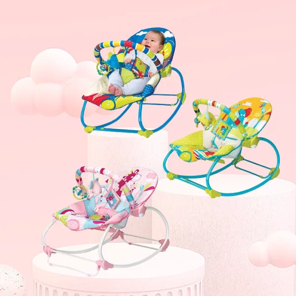 Colorful Baby Rocker, Baby Swing Chair, Safety and Comfort, Wholesale - 图片 8