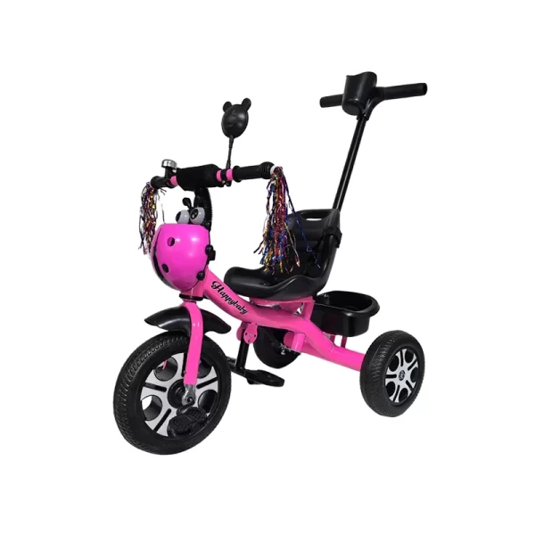 Stylish Kid Tricycle with Bell and Push Handle, Wholesale