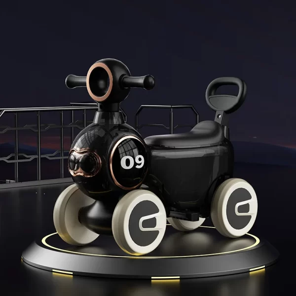 Kids Baby Sliding Walking Car with Push Handle, Wholesale