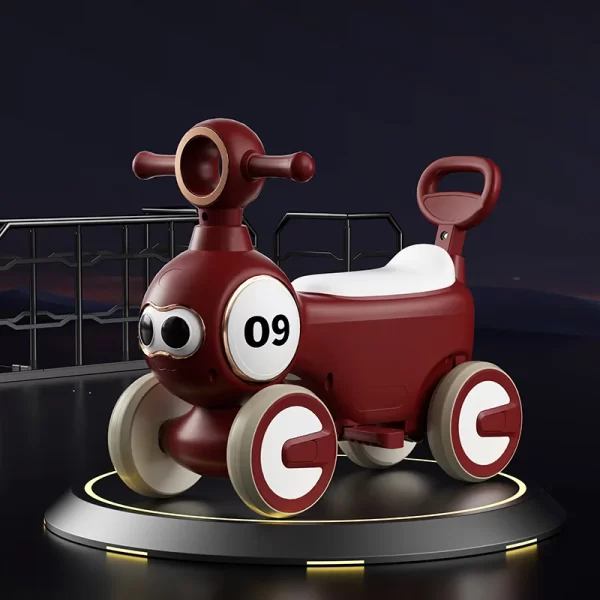 Kids Baby Sliding Walking Car with Push Handle, Wholesale - 图片 7
