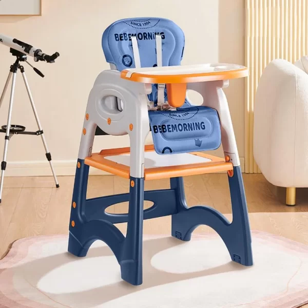 4 in 1 Baby High Chair for Babies and Toddlers Multifunctional Baby Dining Chair for Distributor - 图片 5
