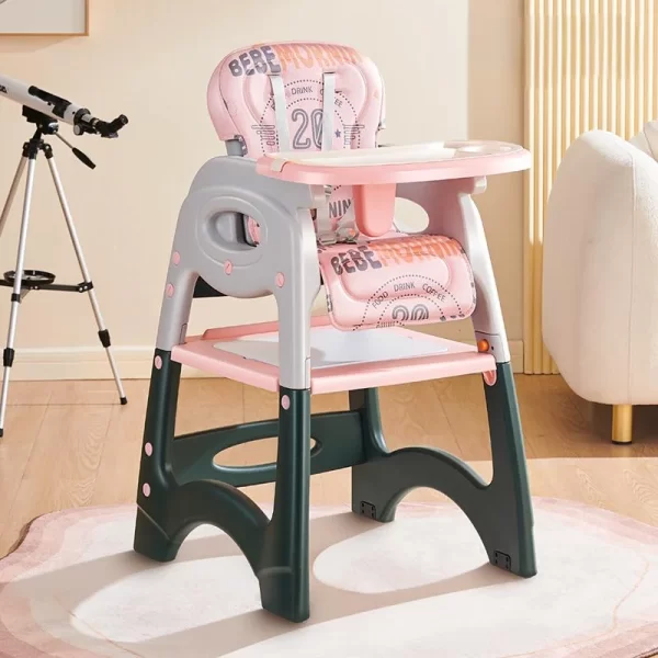4 in 1 Baby High Chair for Babies and Toddlers Multifunctional Baby Dining Chair for Distributor - 图片 4