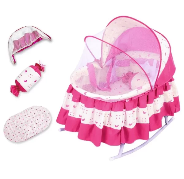 Baby Cradle Swing Foldable Infant Rocking Bed Baby Cradle Crib for Newborn, Wholesale