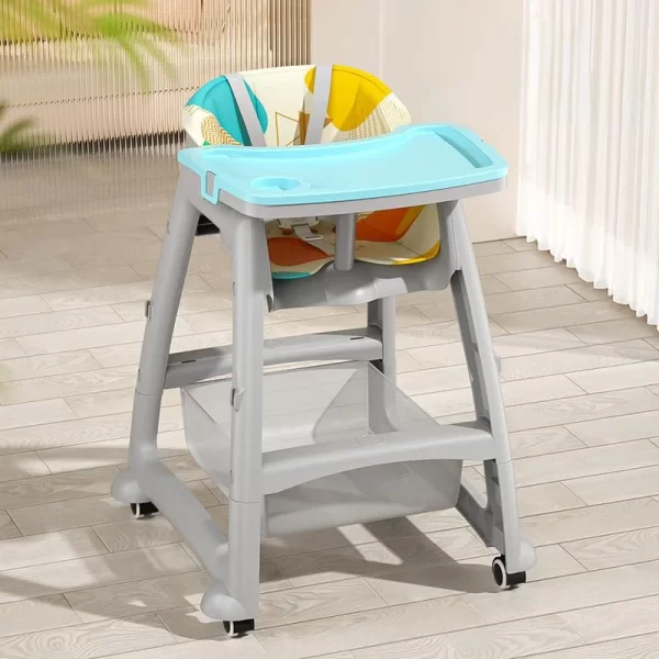 Baby High Chair Dining Chair with Tray & Safety Harness for Infants Children Feeding Chair, Wholesale - 图片 2