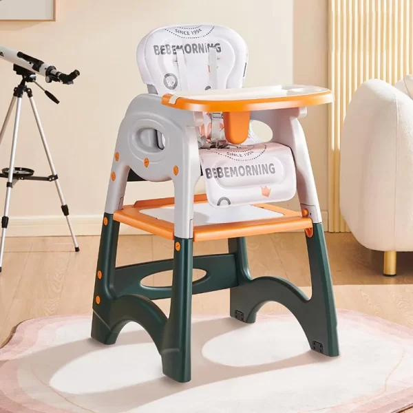 4 in 1 Baby High Chair for Babies and Toddlers Multifunctional Baby Dining Chair for Distributor - 图片 3