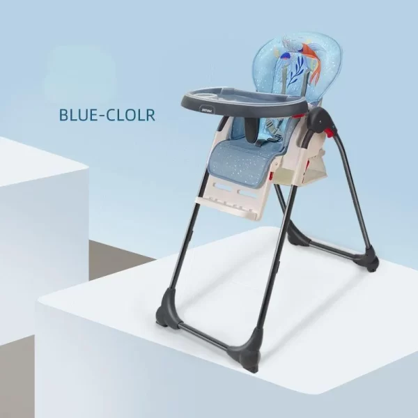 High Chairs for Babies and Toddlers Infant High Chair Lightweight Portable Baby Dining Chair for Distributor - 图片 5