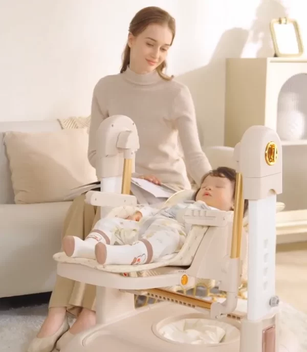 Multifunctional 3 in 1 Baby High Chair Convertible Adjustable Dining Chair for Toddlers Children, Wholesale - 图片 2