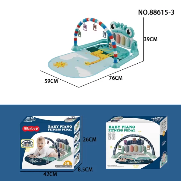 Baby Gyms Play Mats Infant Activity Gym Baby Play Piano Gym Mat for Babies Newborns and Toddlers, Wholesale - 图片 3