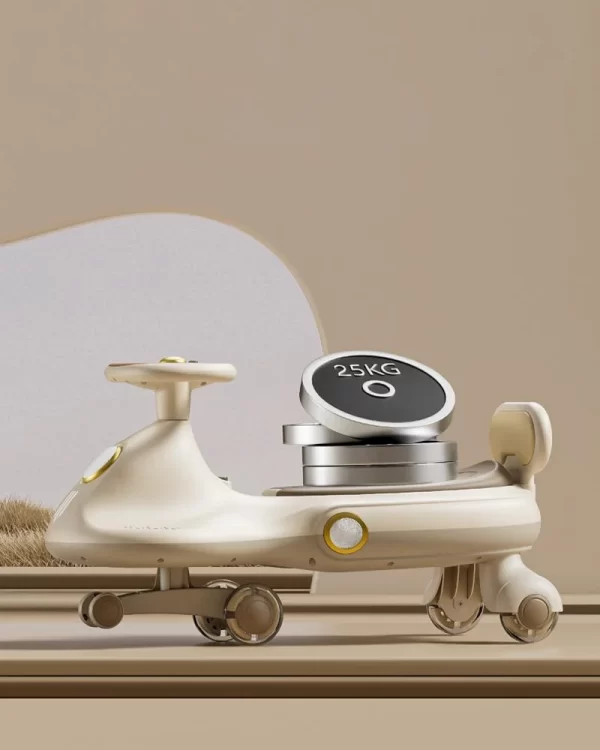Baby Wiggle Car Swing Car with LED Flashing Wheels and Music for Kids, Wholesale - 图片 2