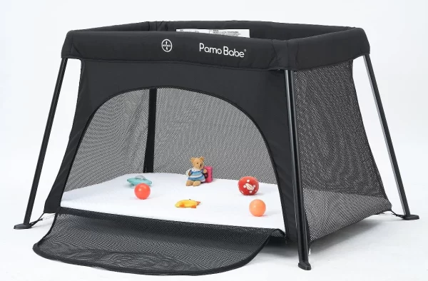 Lightweight Baby Playpen Portable Travel Crib Playard with Zipper Door, Wholesale