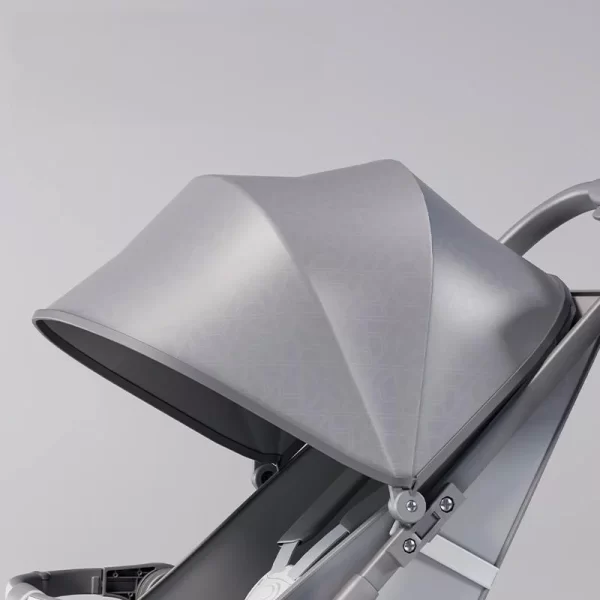 Quick Fold Baby Stroller Lie-Flat Recline Seat Lightweight Stroller with Oversized Canopy for Distributor - 图片 4