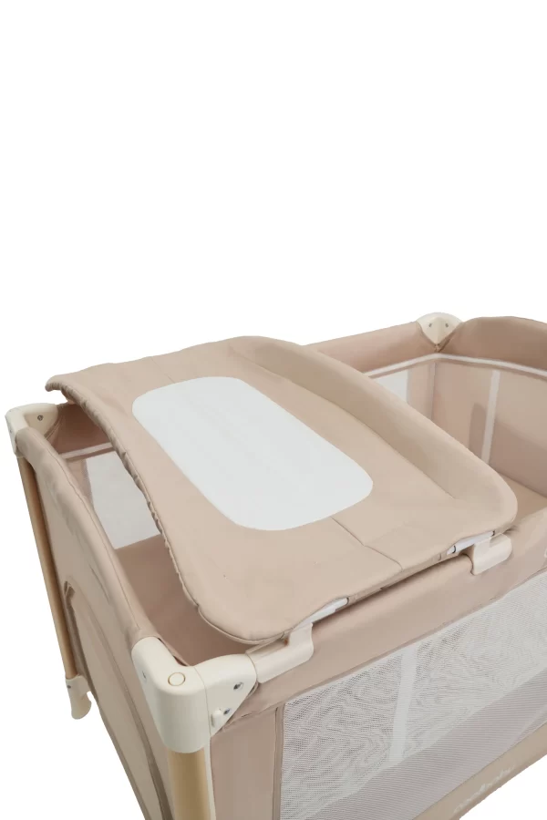 Baby Bassinet Bed Bedside Sleeper MultiFunctional Crib Playard Portable Changing Table Bassinet for Newborn, Wholesale - 图片 11