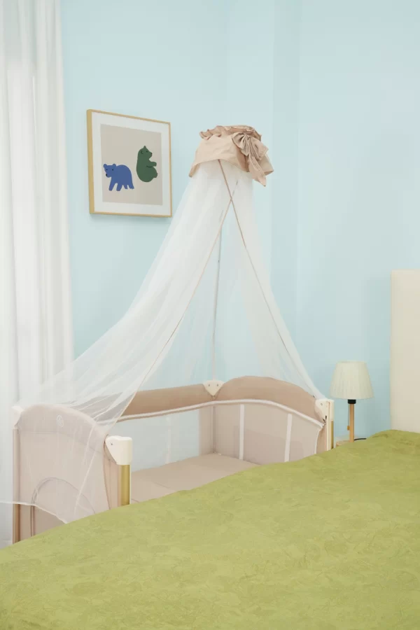 Baby Bassinet Bed Bedside Sleeper MultiFunctional Crib Playard Portable Changing Table Bassinet for Newborn, Wholesale - 图片 6
