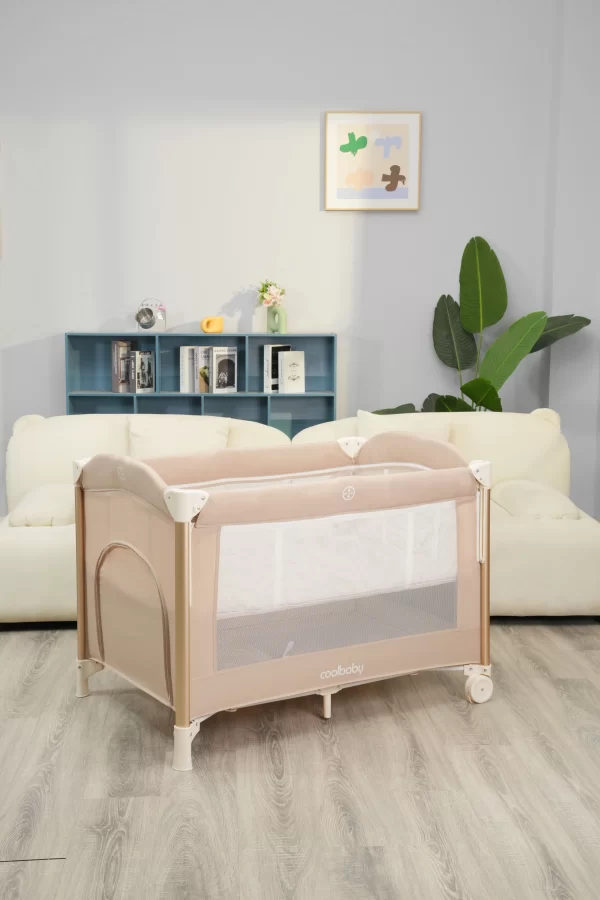 Baby Bassinet Bed Bedside Sleeper MultiFunctional Crib Playard Portable Changing Table Bassinet for Newborn, Wholesale - 图片 5