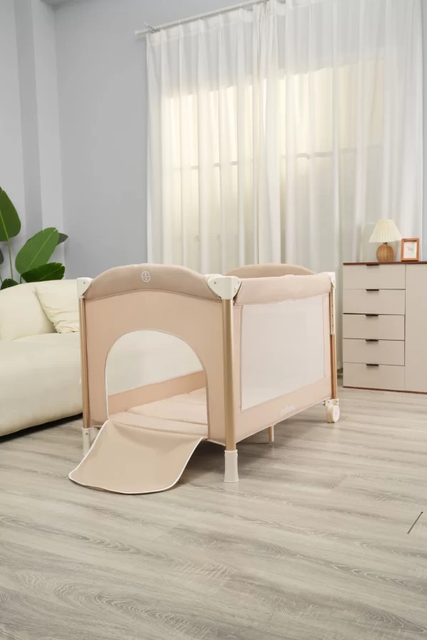Baby Bassinet Bed Bedside Sleeper MultiFunctional Crib Playard Portable Changing Table Bassinet for Newborn, Wholesale - 图片 4