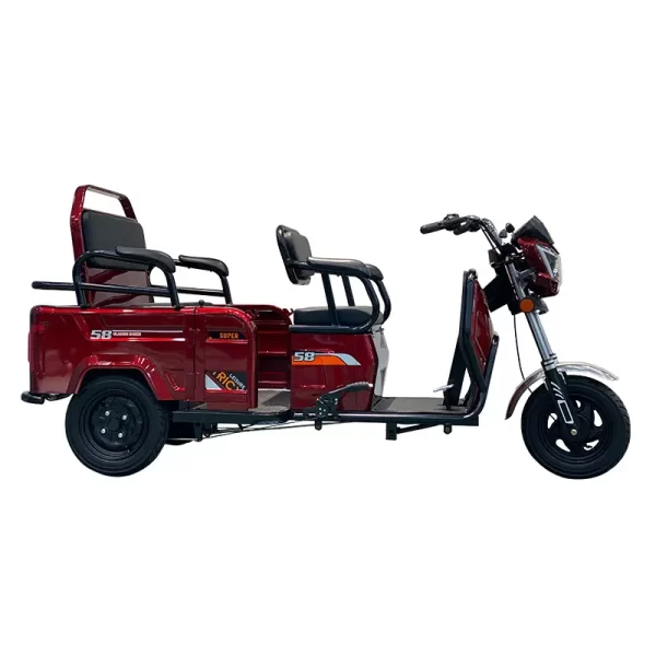 3 Wheel Electric Motorcycle Electric Cargo Tricycle 3 Wheel Electric Bike for Adults - 图片 3