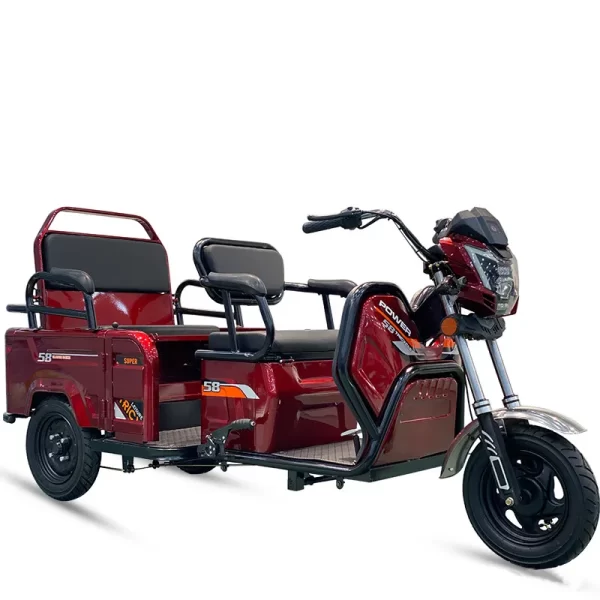 3 Wheel Electric Motorcycle Electric Cargo Tricycle 3 Wheel Electric Bike for Adults