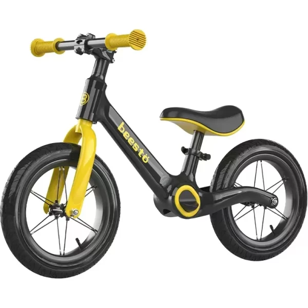 12" Magnesium Kids Balance Bike with Adjustable Seat, 360° Steering and Shock Absorbing, Wholesale - 图片 5
