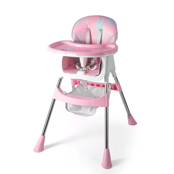 Multifunctional Infant Baby Feeding Chair Highchair for Toddlers Dining Chair with Tray, Wholesale - 图片 2