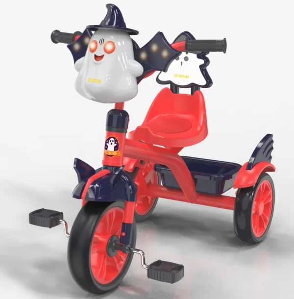 Modern Stylish Musical Baby Tricycle with LED Lights Kid Trike 3 Wheels