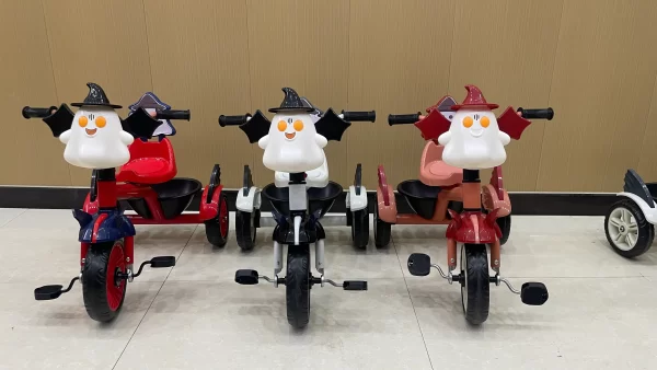 Modern Stylish Musical Baby Tricycle with LED Lights Kid Trike 3 Wheels - 图片 2