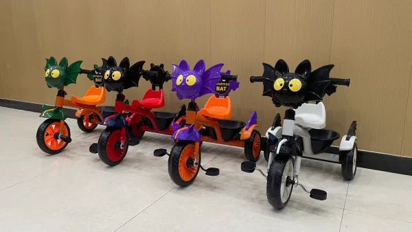 Cute Children’s Tricycle Kid Trike Stable and Comfortable for Toddler, Wholesale - 图片 3